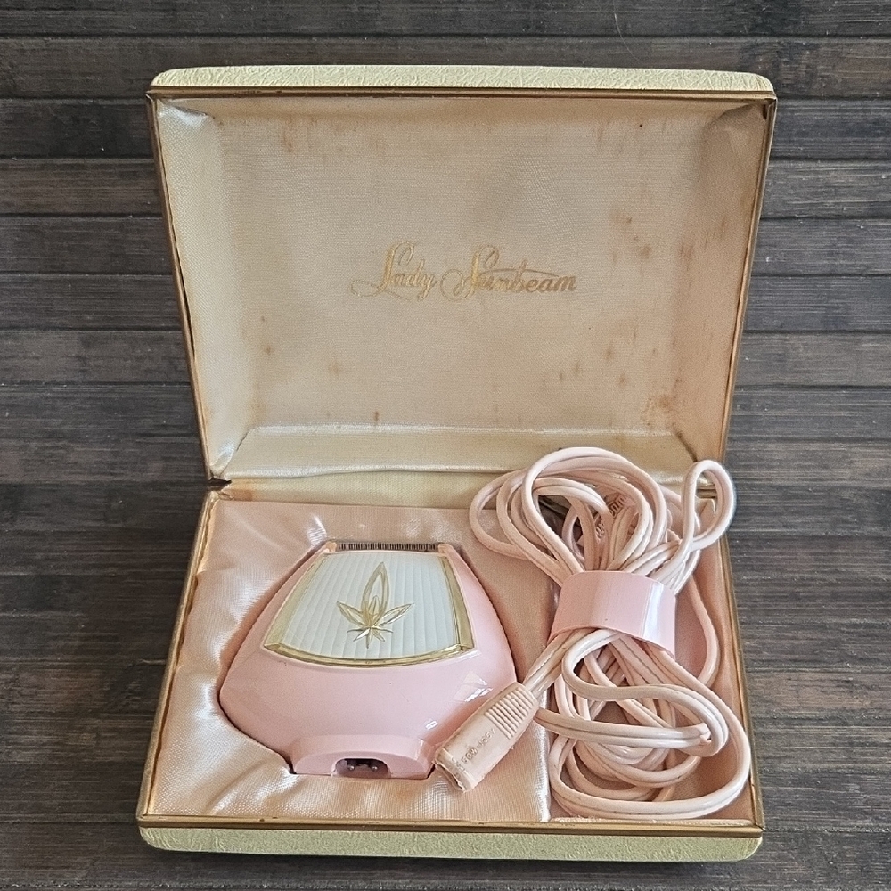 Vintage Pink Lady Sunbeam Hair Dryer